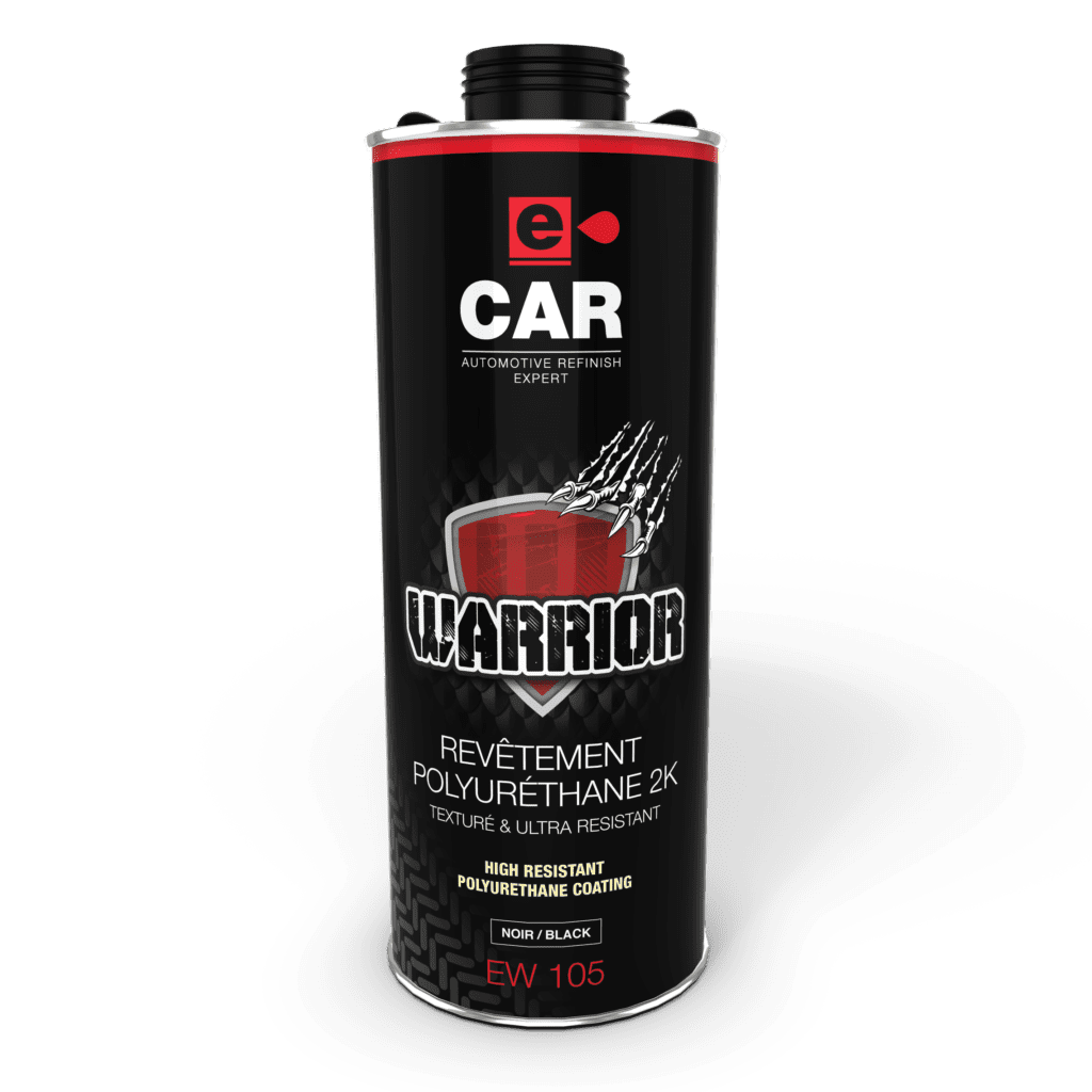 Cartouche revêtement polyuréthane structuré Warrior EW105 noir